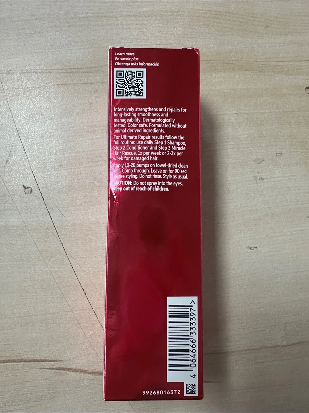 Wella Ultimate Repair Leave-In Treatment – Red